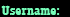Username